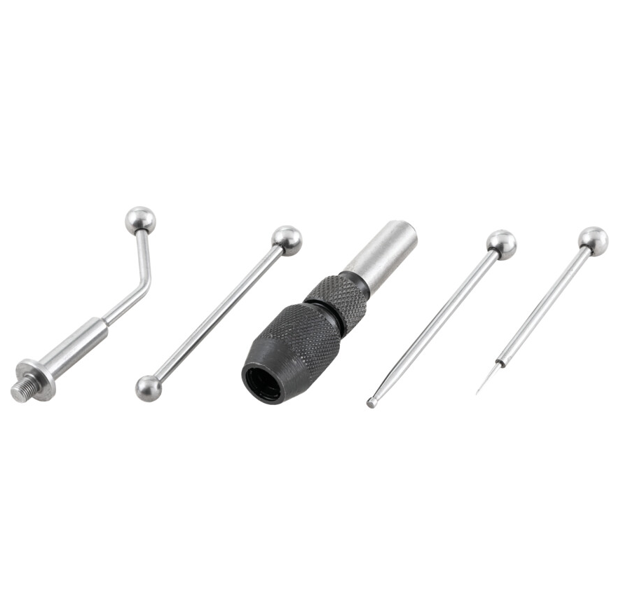 Kennedy KEN5181500K | Stem Ball-ended | Combination Edge & Centre Finder | 0.100in./0.236in./0.250in., Steel