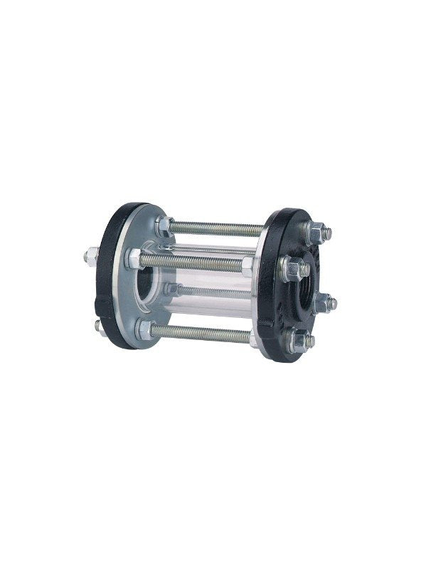 Dwyer Instruments SFI-400SS-3 | Sight flow indicator | 3" body | 6.250" (159 mm) length | 7.500" (191 mm) flange dia. | 4.000" (102 mm) viewing dia. | 17 lb (7.7 kg)