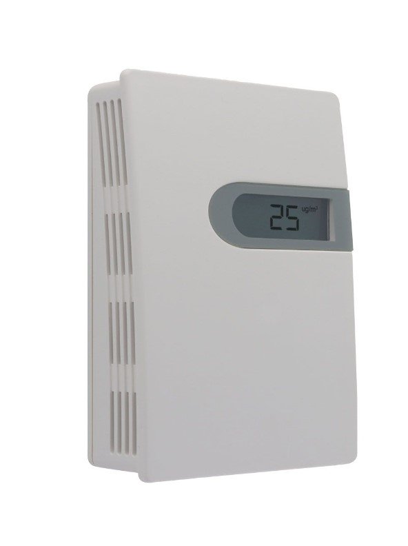 Dwyer Instruments PMI-2.5WC-N-LCD | Particulate transmitter | PM 2.5 wall mount | 4-20 mA | 0-10V | LCD display and Modbus®