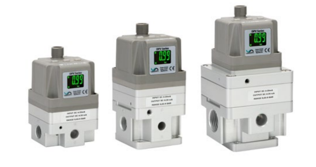DPV DIGITAL PROPORTIONAL VALVE | 1/4” size, G1/4 port | Pressure (0.05 / 9 Bar) | Input Current DC 4-20mA | Output Analog DC 1-5 V |