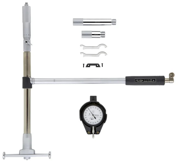 Mitutoyo 511-857 Micrometer Head Bore Gauge, Range 16.0 - 24.0", Graduation .0001"