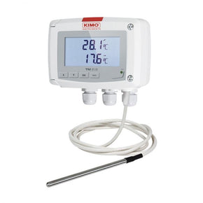 Temperature transmitter, Measuring ranges: Ambient model: -20 to +80°C and terminal block model: from -100 to +400°C