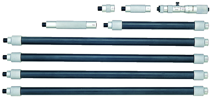 Mitutoyo 139-173 Tubular Inside Micrometer with Extension 100-500mm