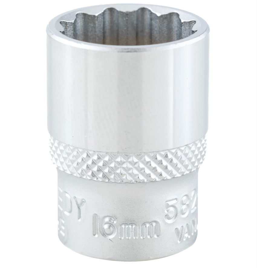 Kennedy-Pro KEN5825340K | 3/8in. Drive | Bi-Hexagon Socket | 16mm, Metric, 12 Point