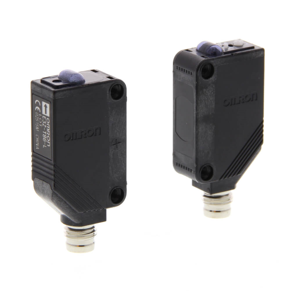 OMRON E3Z-T86 | Photoelectric sensor, through-beam, 15 m, DC, 3-wire, PNP, M8 plug-in (requires 2 brackets)