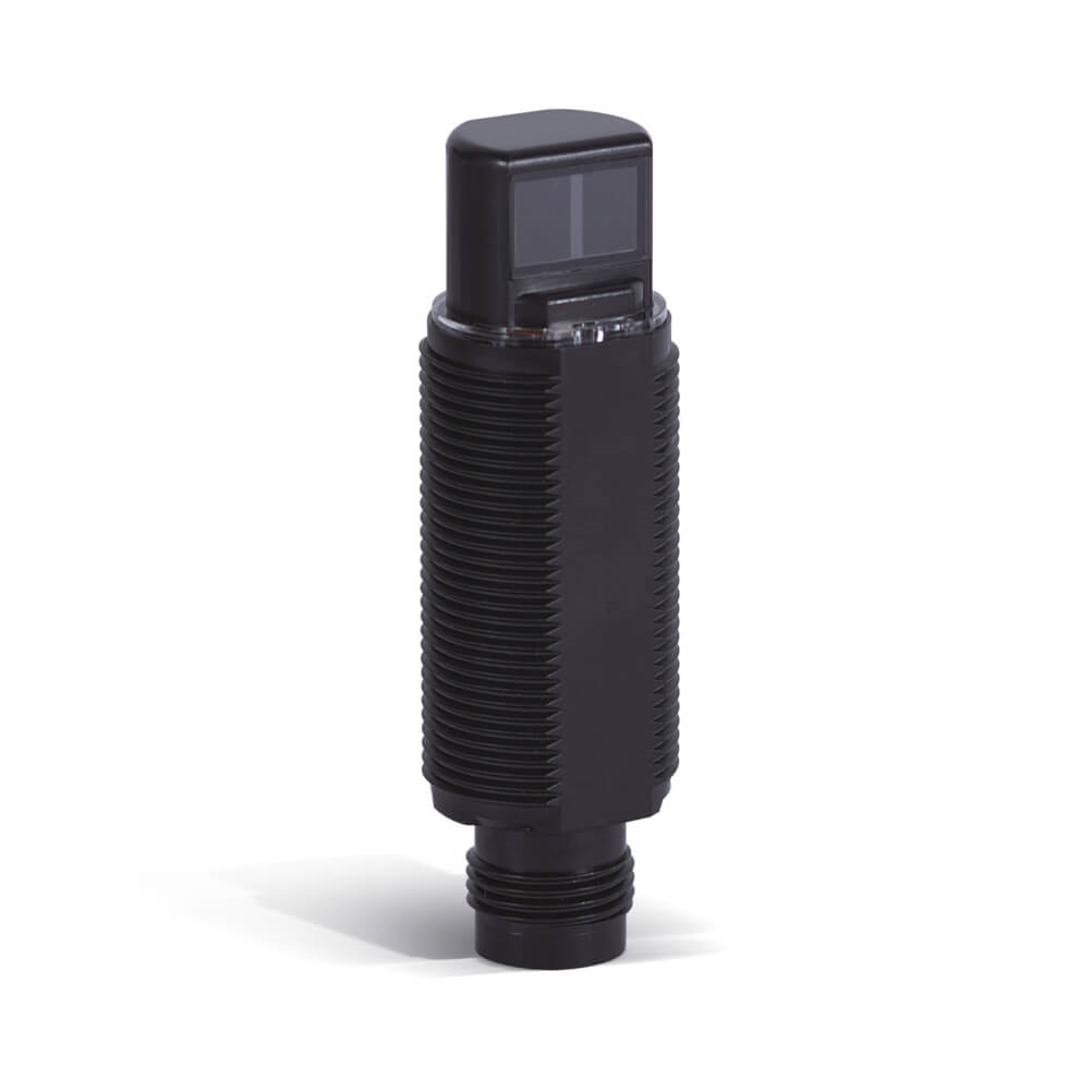 OMRON E3RA-DP23 | Photoelectric sensor, M18 radial, plastic body, red LED, diffuse, 700 mm, PNP, L-ON/D-ON selectable, M12 connector