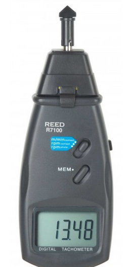 REED R7100 Combination Contact / Laser Photo Tachometer