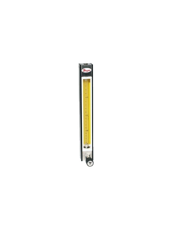 Dwyer Instruments DR120132 | Direct reading glass Flowmeter | 316 SS float | Flow rate 0.1 GPH water