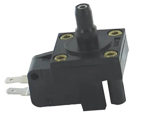 Dwyer Instruments MVS-5 | Vacuum Switch | Air | 1/8" NPT | 10A 125/250 VAC |0.13-1.16 psi | MVS Series