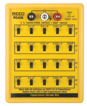 REED R5406 Capacitance Decade Box