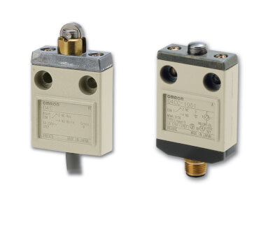 OMRON D4C-1203 | Compact enclosed limit switch, cross roller plunger