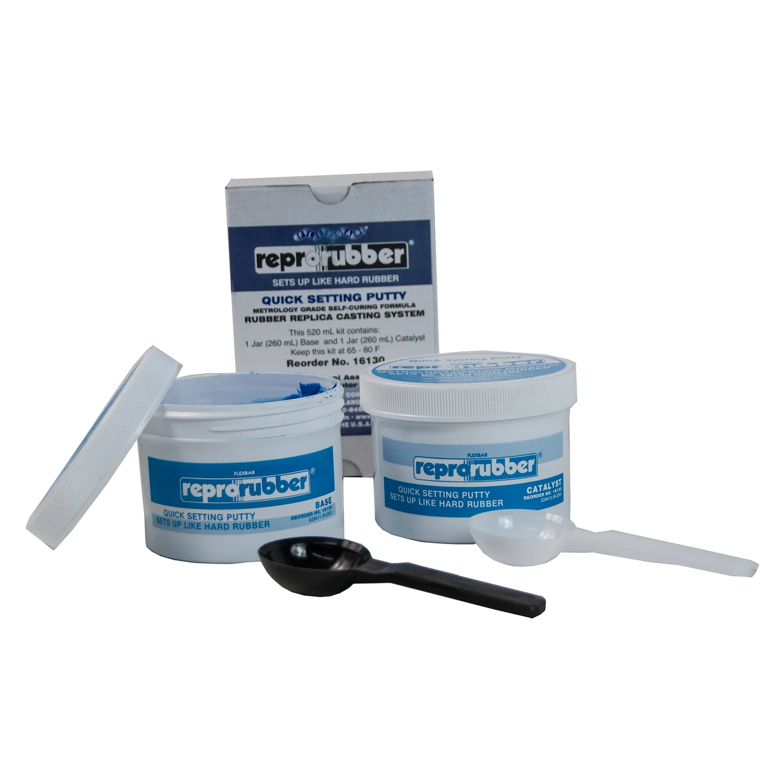 FLEXBAR 16130 | Reprorubber Putty - 1 3/4 lbs | Metrology Casting Material