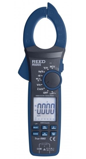 REED R5055 1000A True RMS Digital Clamp Meter