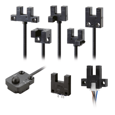 OMRON EE-SX673 | Photo micro sensor, slot type, Close-mounting, L-ON/D-ON selectable, NPN, connector