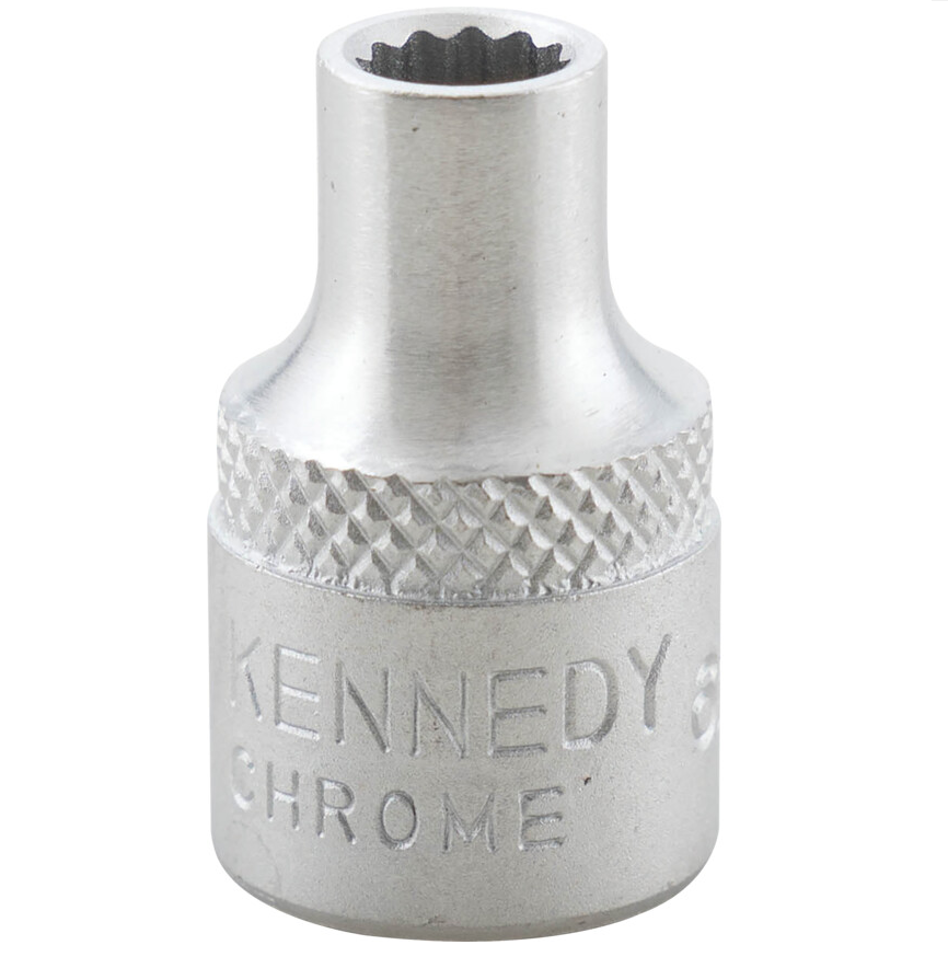 Kennedy-Pro KEN5825240K | 3/8in. Drive | Bi-Hexagon Socket | 6mm, Metric, 12 Point