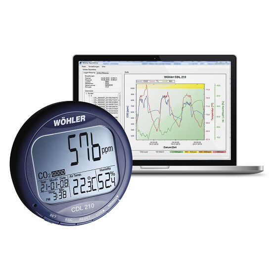 W¶hler CDL 210 | CO2-Data logger