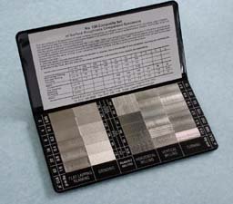 NO. 130: COMPOSITE SET OF ROUGHNESS SPECIMENS
