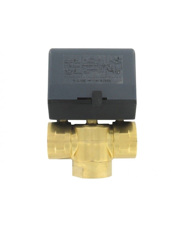 Dwyer Instruments 3ZV20312 | 3-way zone valve | 3/4" NPT | 120 VAC