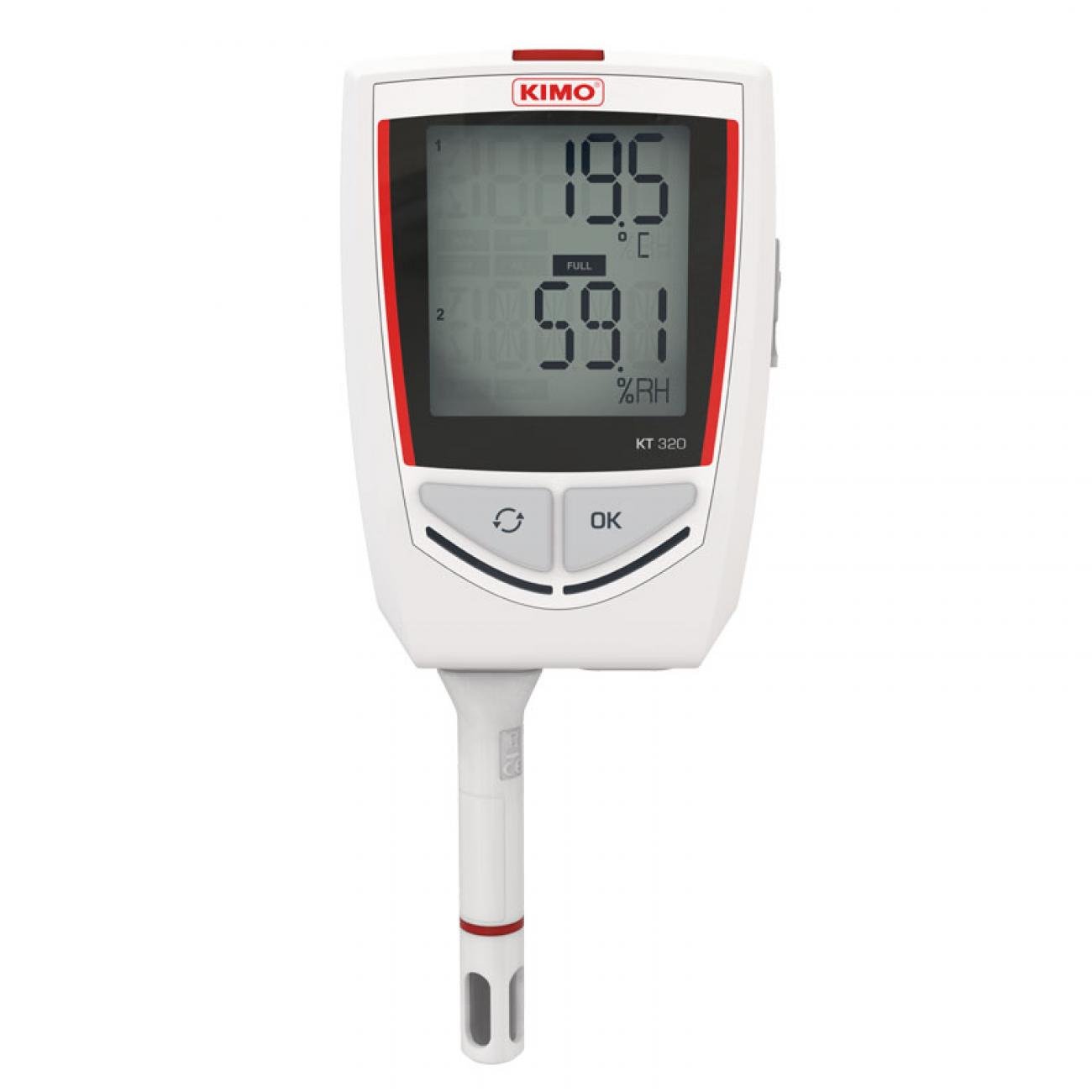 KISTOCK DATA LOGGER | Temperature, humidity, current, voltage, impulsion
