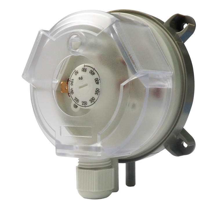 Differential pressure switches, Setting range 20-200 Pa
