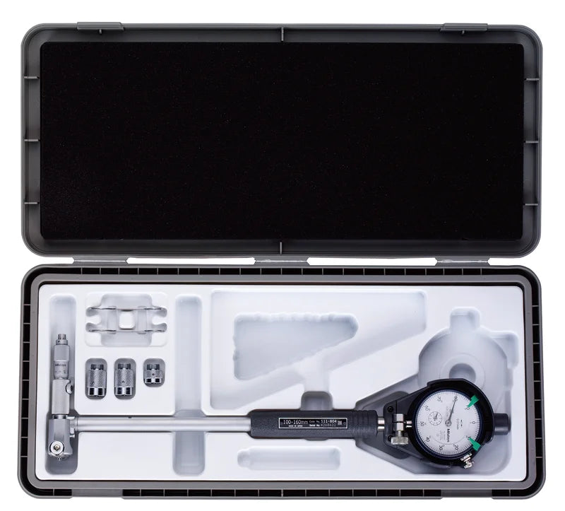 Mitutoyo 511-853 Micrometer Head Bore Gauge, Range 2.4 - 4.0", Graduation .0001"