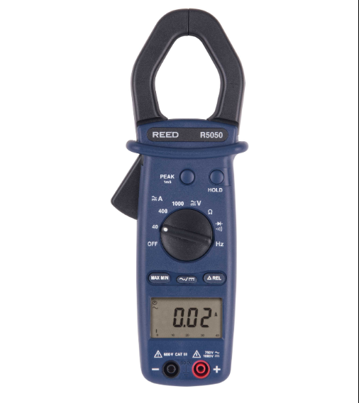 REED R5050 1000A True RMS AC/DC Clamp Meter