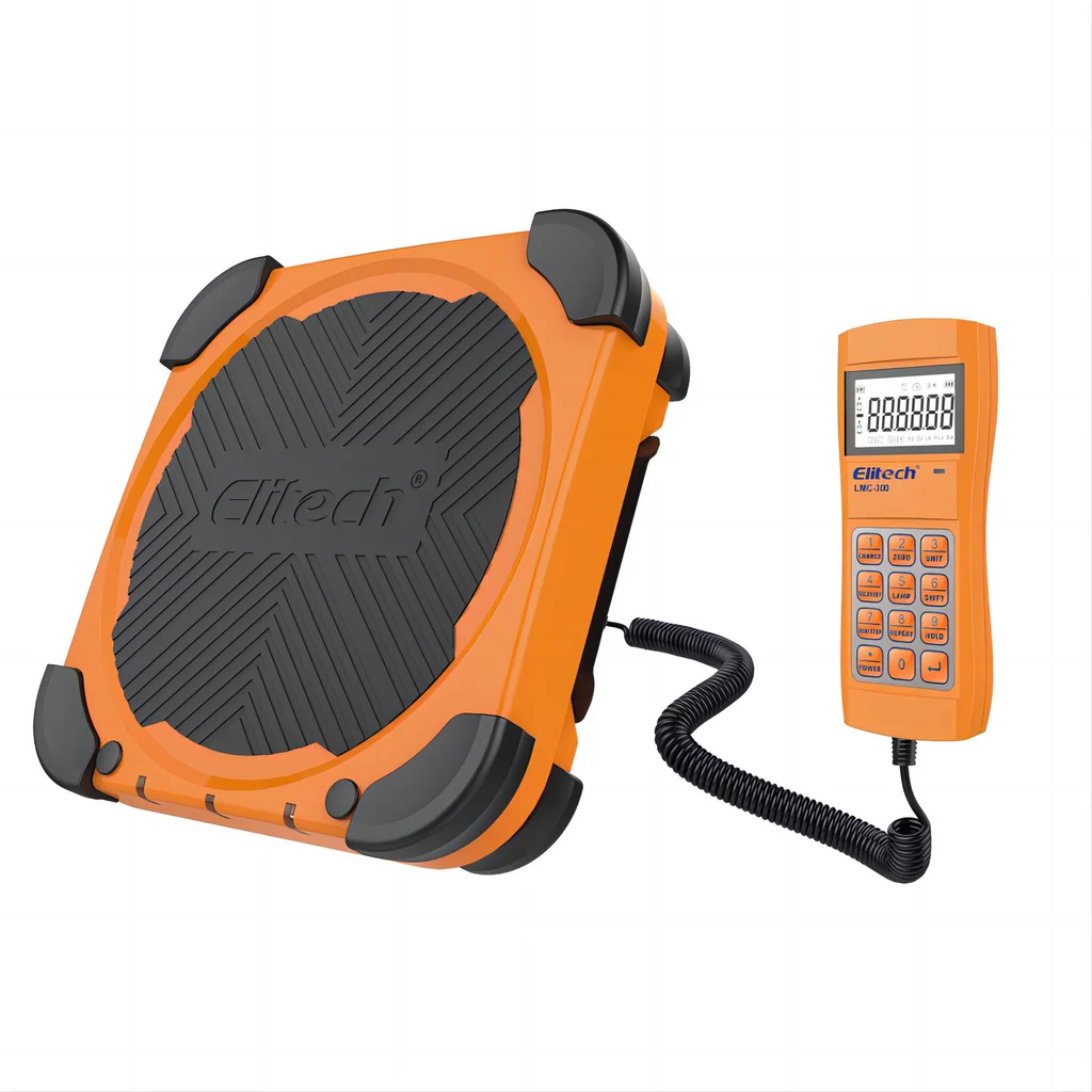 Elitech LMC-200 | Electronic HVAC Refrigerant Charging Weight Scale | Wired Remote 220lbs/100kgs