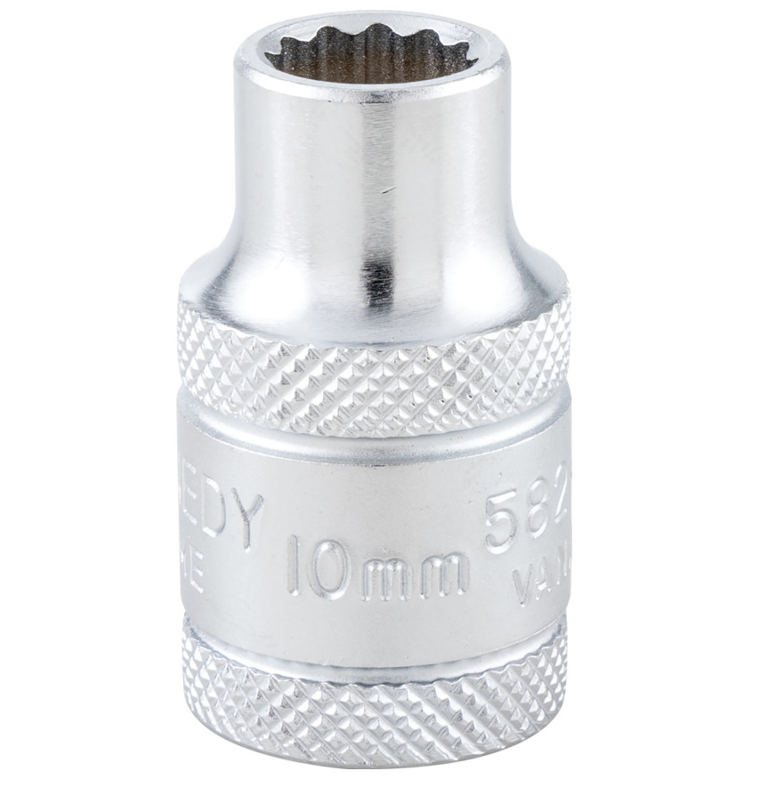 Kennedy-Pro KEN5826920K | 1/2in. Drive |Bi-Hexagon Socket | 10mm, Metric, 12 Point