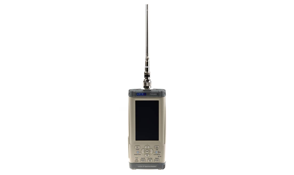 Aim-TTi PSA3605USC Handheld Spectrum Analyser, 10 MHz → 3.6 GHz