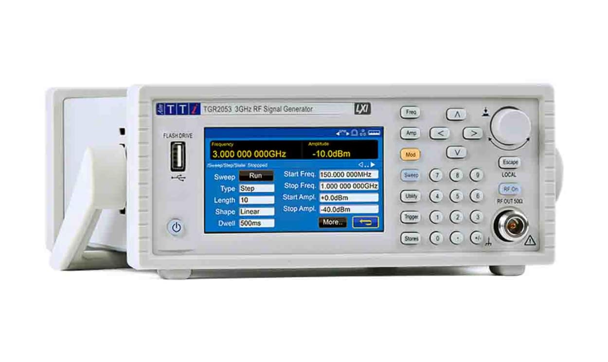 Aim-TTi RF Signal Generator Software for Use with Windows