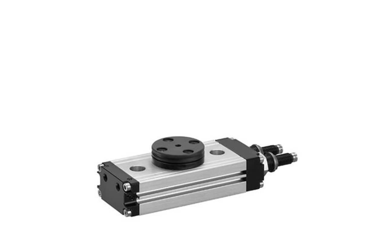 AVENTICS R412000371 RCM Series 8 bar Double Action Pneumatic Rotary Actuator, 90° Rotary Angle, 16mm Bore