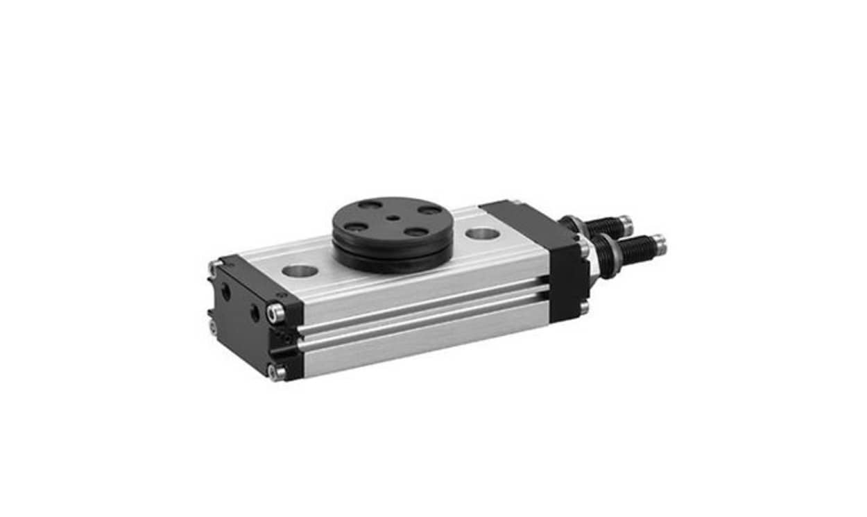AVENTICS R412000373 RCM Series 8 bar Double Action Pneumatic Rotary Actuator, 90° Rotary Angle, 20mm Bore