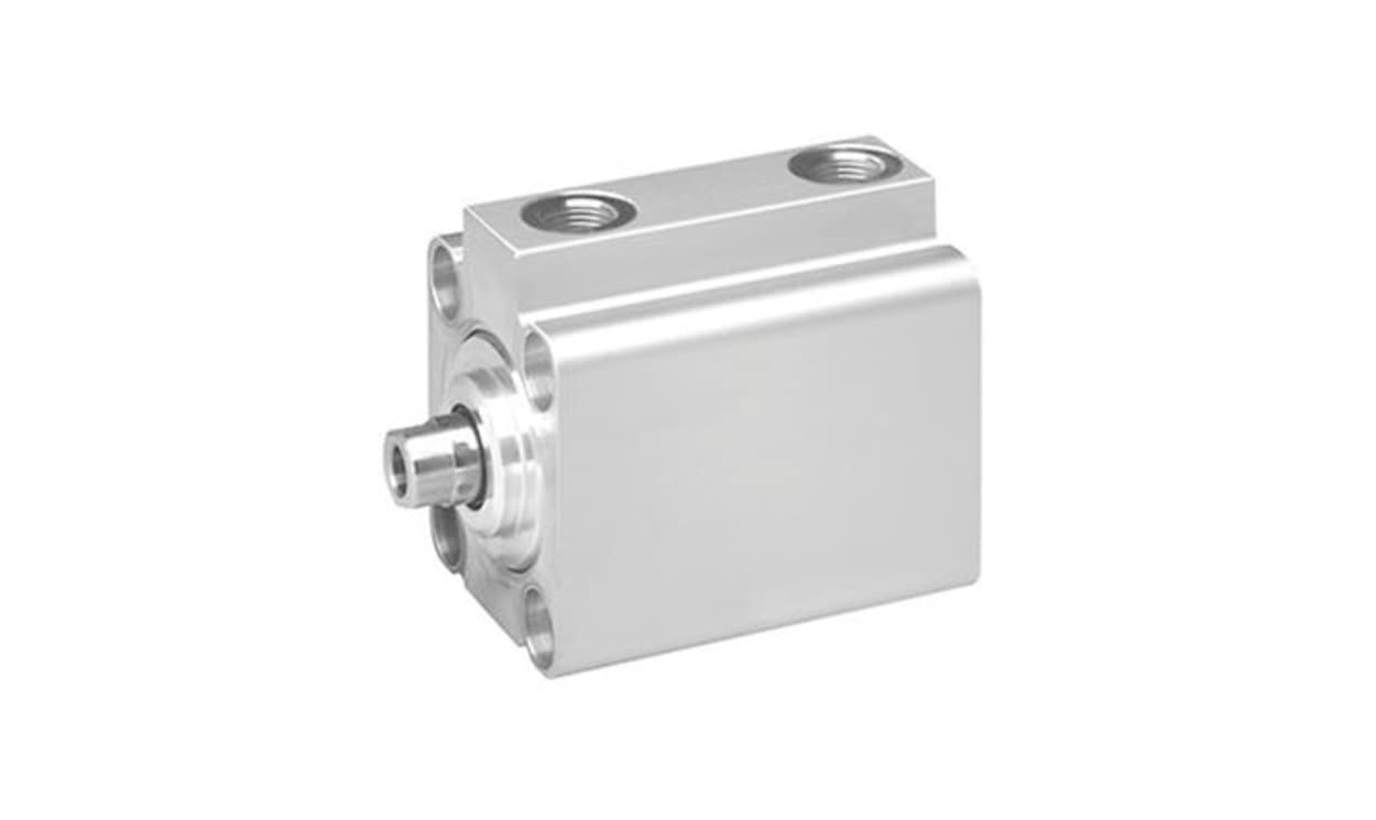 AVENTICS 0822010504 Pneumatic Piston Rod Cylinder - , 12mm Bore, 25mm Stroke, KHZ Series, Double Acting