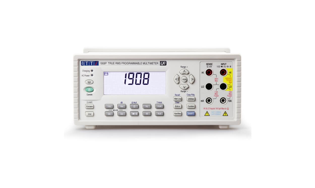 Bench Multimeter | Dual Measurement | with USB, RS232, LAN/LXI and GPIB Interfaces