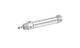 AVENTICS R412020653 Roundline Cylinder - , 40mm Bore, 80mm Stroke, RPC Series, Double Acting