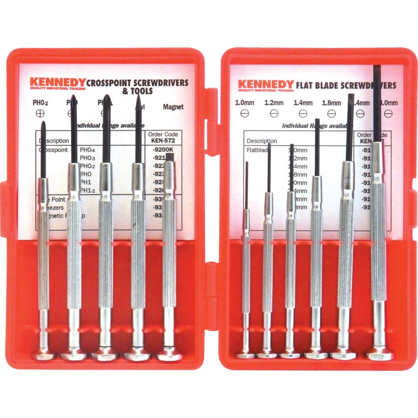 Kennedy 11-PCE PRECISION SCREWDRIVER & TOOL SET