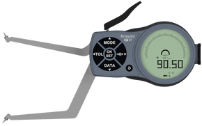 Kroeplin L2G70 | Electronic internal measuring gauge | Range 70 – 90 mm | Measuring depth 85 mm