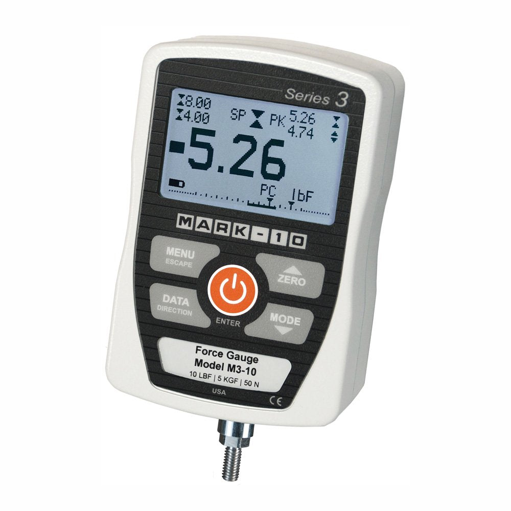 MARK 10 M3-05 FORCE GAUGE| 0.5 LBF / 250 GF / 2.5 N CAPACITY FORCE GAUGE