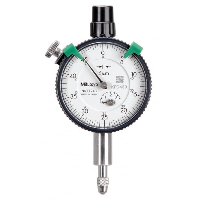 Mitutoyo 1124S Compact Dial Indicator 3.5mm (0.5mm)