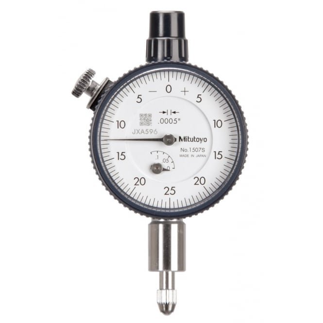 Mitutoyo 1507S Compact Dial Indicator .125 (.05)