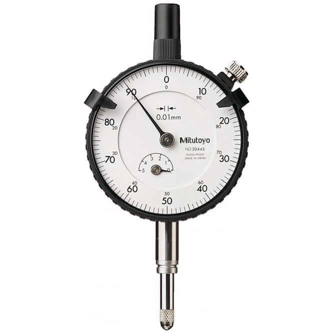 Mitutoyo 2044S Standard Dial Indicator Range 5mm, Graduation 0.01 mm
