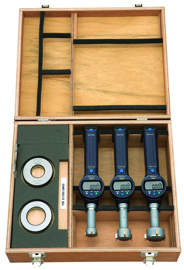 Mitutoyo 568-967 Digital ABS Borematic (Internal) Set
Inch/Metric, 1-2", Complete Unit Set