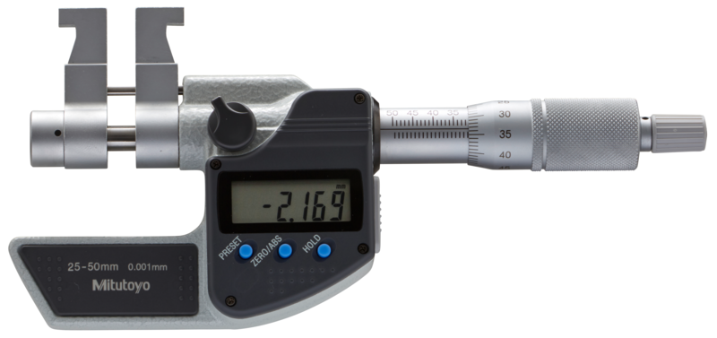 Mitutoyo 345-351-30 Digimatic Inside Caliper Micrometer, Range 1 - 2" (25.4 - 50.8 mm)