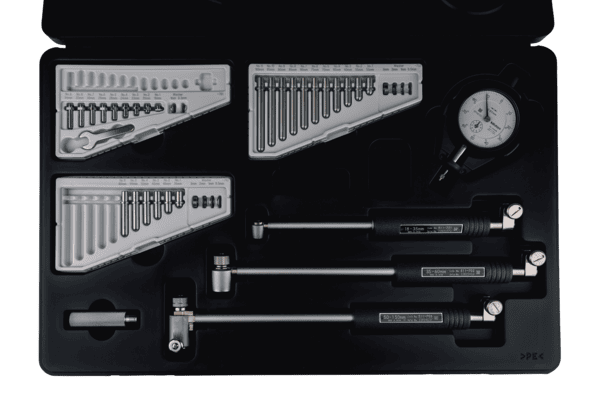 Mitutoyo 511-921-20 | Bore Gauge | 2-Point Inside Measuring Instrument |
Range 18-150mm | Graduation 0.01mm