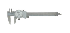 Mitutoyo 505-742J | Dial Caliper | Series 505 | Type Silver Cover | Graduation 0.001 Inch | Accuracy ±0.001 Inch | Range 0 to 6 Inch | Weight 175 g