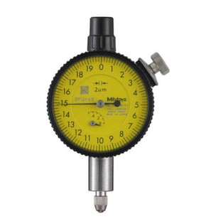 Mitutoyo 1010A-11 | Dial Gauge | Flat Back | ANSI/AGD Type | Jewelled Bearing | Graduation 0.002 mm | Range 0.5 mm