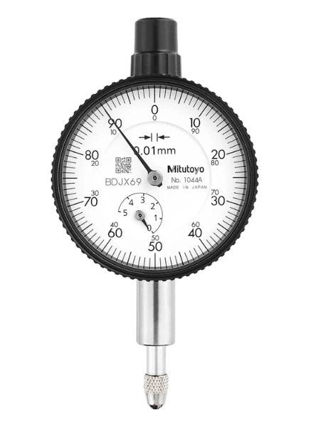 Mitutoyo 1044A | Dial Indicator | Series 1 | Graduation 0.01mm | Accuracy +/- 0.013mm | Range 5mm