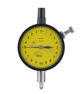 Mitutoyo 2109AB-11 | Dial Gauge | Flat Back | ANSI/AGD Type | Jewelled Bearing | Graduation 0.001 mm | Range 1 mm