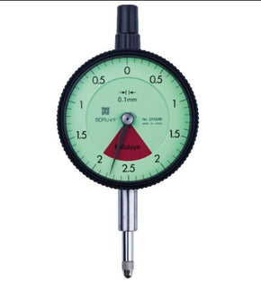 Mitutoyo 2928A | Dial Gauge | Lug Back | ISO Type | Series 2 | One Revolution | Graduation 0.01mm | Range 4 mm