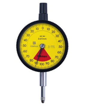 Mitutoyo 2959A | Dial Gauge | Lug Back | ISO Type | Series 2 | One Revolution | Graduation 0.01mm | Range 1.6 mm